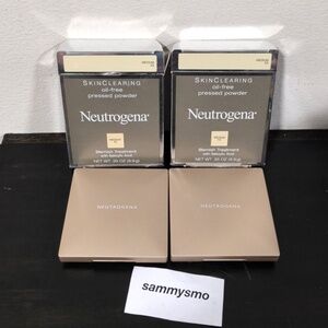 Neutrogena SkinClearing Oil-Free Pressed Powder, Blemish Treatment Medium #03 x2